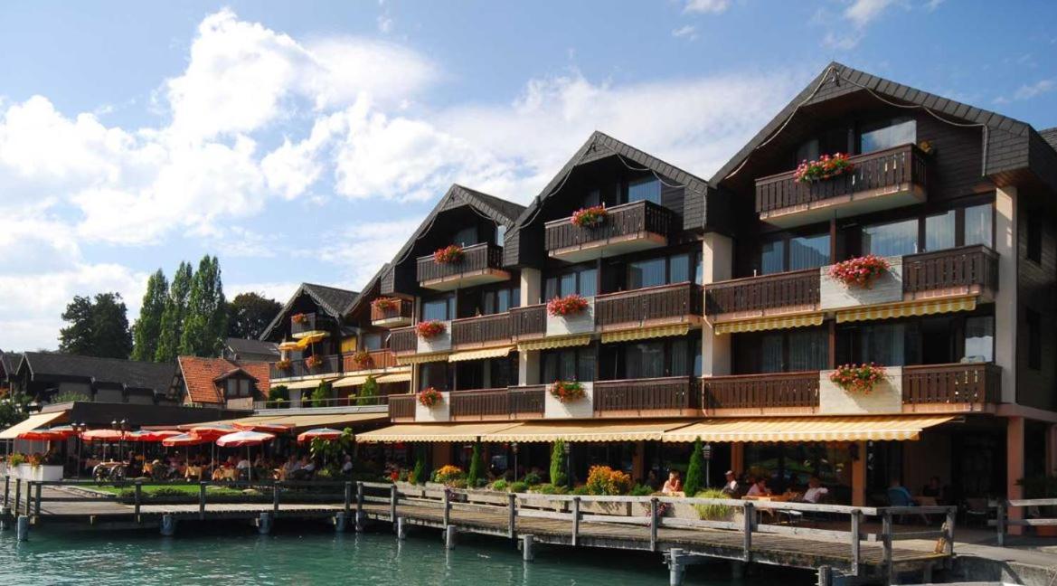 Hotel-Restaurant Seegarten-Marina Spiez Exterior photo